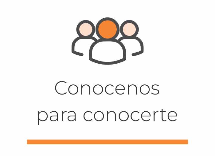 conocenos para conocerte